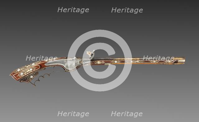 Wheel-lock Petronel, c. 1630. Creator: Georg Kurland (Polish).