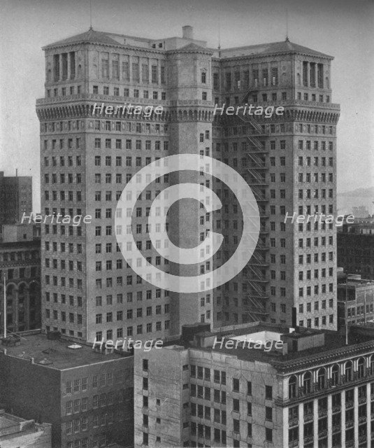 The Standard Oil Building, San Francisco, California, 1924. Artist: Unknown.