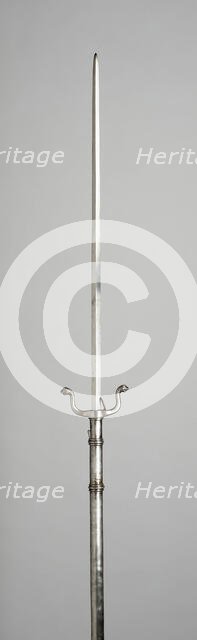 Combined Brandistock and Musket Rest, Italy, northern, 17th century. Creator: Unknown.