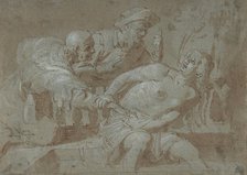 Susanna and the Elders, early 17th-mid 17th century. Creator: Gerrit van Honthorst.