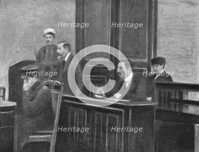 In Soviet Russia; In the dock, Countess Panina, Minister of Public Instruction..., 1917. Creator: Unknown.