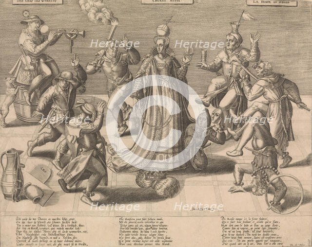 The Dance of the World, mid-16th century. Creator: Attributed to Pieter Balten.