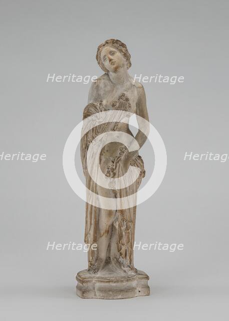 Chloris Caressed by Zephyr, model 1847, cast 1847/1904. Creator: James Pradier.