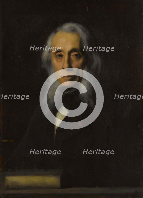 Portrait de Félix Ravaisson-Mollien, 1889. Creator: Jean Jacques Henner.