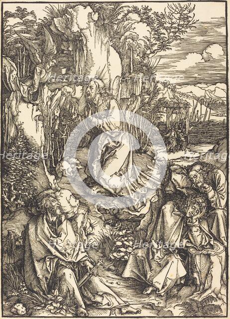 Christ on the Mount of Olives, c. 1497/1499. Creator: Albrecht Durer.