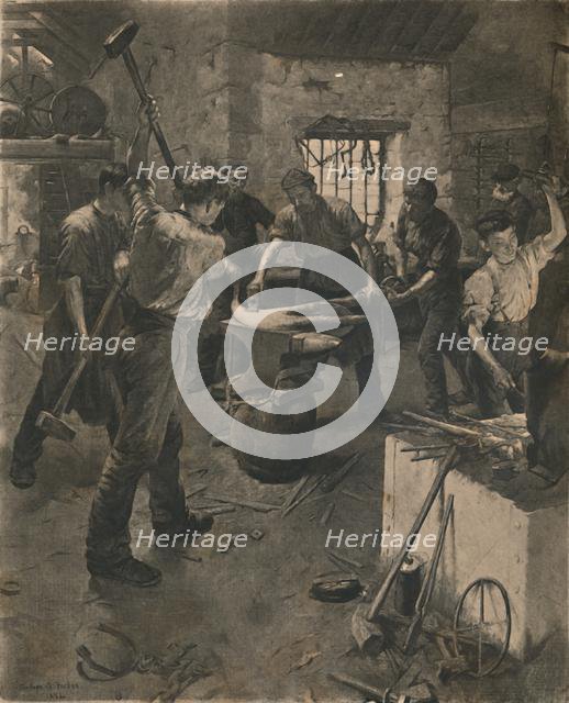 'Forging the Anchor', 1892. Creator: Unknown.