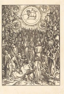 The Adoration of the Lamb, 1498. Creator: Albrecht Durer.