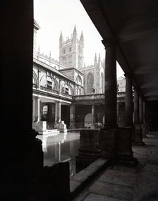 Roman Baths, Bath, Somerset, c1955. Creator: Arthur Charles Kirby Ware.