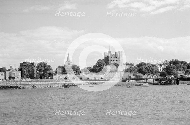 The waterfront at Rochester, Kent, c1945-c1965. Artist: SW Rawlings