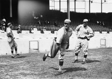 Rube Geyer & Jack Bliss, St. Louis NL (baseball), 1911. Creator: Bain News Service.