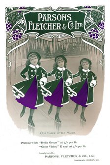 'Our Three Little Maids - Parsons, Fletcher & Co. Ltd advertisement', 1909. Creator: Unknown.