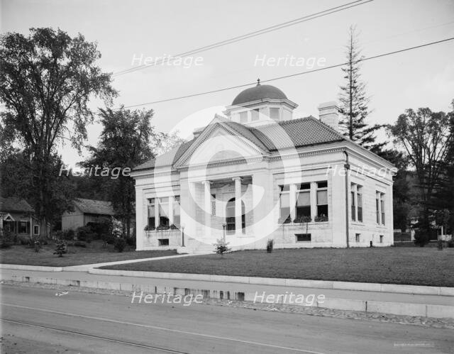 Public Library, Lee, Mass., 1911. Creator: Unknown.