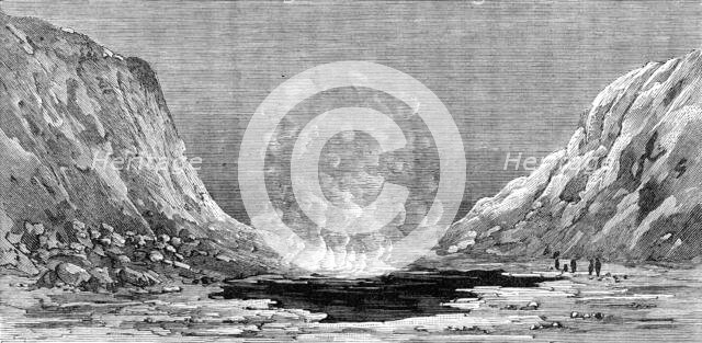 The American Franklin Search Expedition: open rapids, Back's River, 1881. Creator: Unknown.