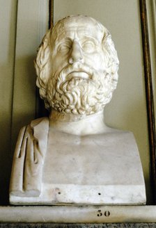 Euripedes, Ancient Greek tragedian. Artist: Unknown