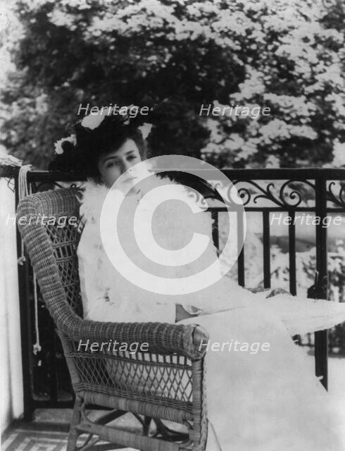 Alice Roosevelt Longworth, between c1890 and c1910. Creator: Frances Benjamin Johnston.