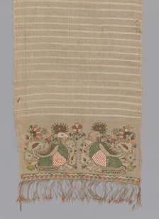 Towel, Greece, 18th century. Creator: Unknown.