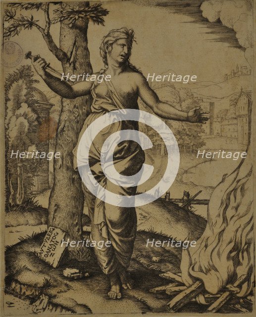 The Death of Dido, ca 1510-1511.