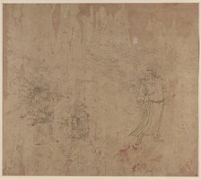 Album of Daoist and Buddhist Themes: Procession of Daoist Deities: Leaf 18, 1200s. Creator: Unknown.