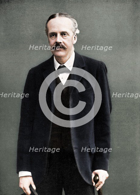 Arthur James Balfour, 1st Earl of Balfour, British statesman and Prime Minister, 1912. Artist: London Stereoscopic & Photographic Co.