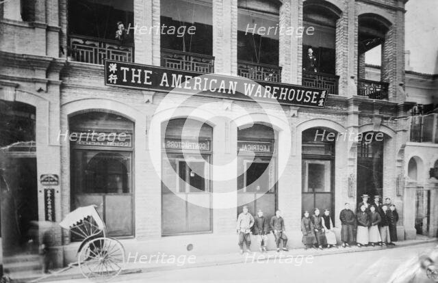 American Warehouse, Hankow, China, between c1910 and c1915. Creator: Bain News Service.
