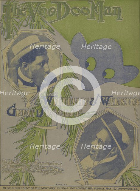 'The Voo-doo man', 1900 (Inferred). Creator: Kerr.