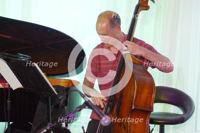 Tom Hill, Watermill Jazz Club, Dorking, Surrey, 25 June 2019. Creator: Brian O'Connor.