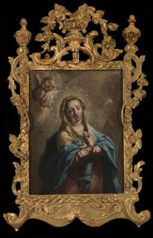 Madonna with Halo of Stars, 17th century. Creator: Unknown.