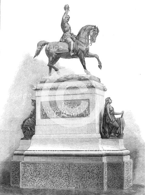 Statue of the late Prince Consort in Holborn-Circus, 1874. Creator: Unknown.