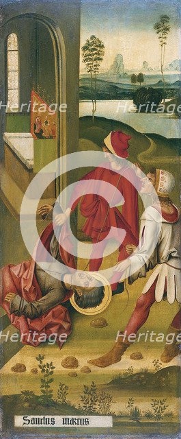 The Martyrdom of Saint Mark, 1478. Artist: Mälesskircher, Gabriel (ca. 1425-1495)