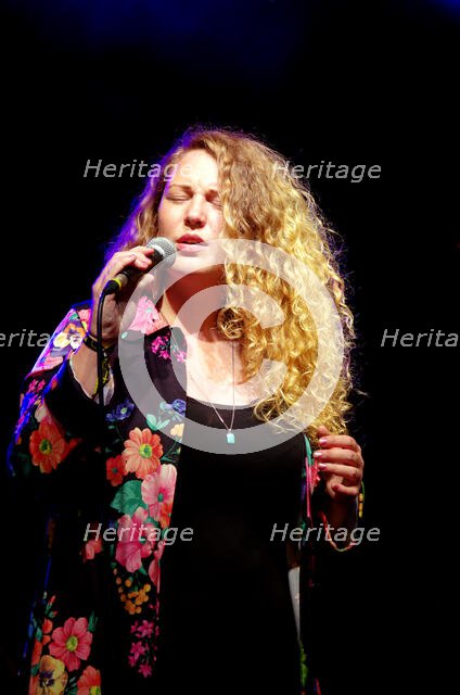 Emilia Martensson, Love Supreme Jazz Festival, Glynde Place, East Sussex, July 2013. Creator: Brian O'Connor.