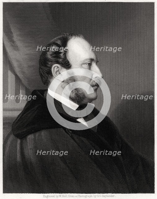 'HRH Prince Albert', 19th century. Artist: W Holl