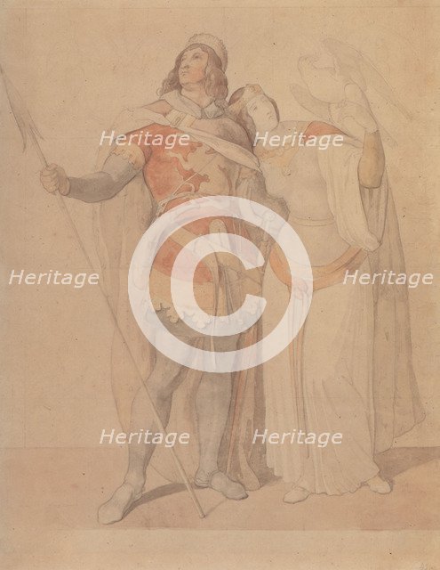 Siegfried and Kriemhild, c. 1831.