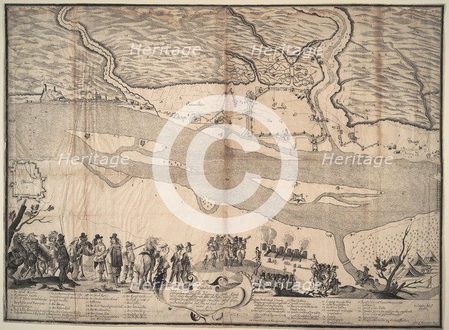 The town of Krems conquered again by the Imperial army in May 1646, 1646.