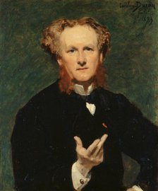 Portrait d'Etienne Haro, 1873. Creator: Charles Emile Auguste Carolus-Duran.