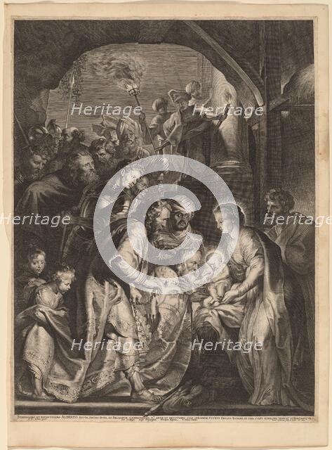 The Adoration of the Magi, 1620. Creator: Lucas Vorsterman.