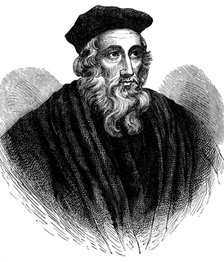 John Wycliffe (1320-1384), English theologian.