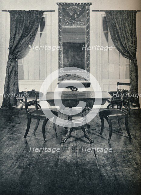 'Portion of Drawing Room of House at Irvington, New York, built about 1820', 1930. Artist: Unknown.