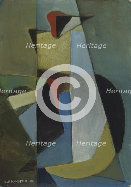Composition, 1946. Creator: Ole Kandelin.