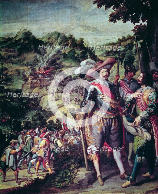 Recovery of the island of San Cristobal, 1634.