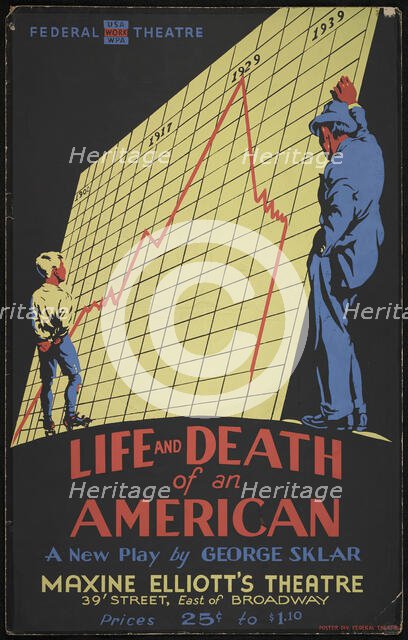 Life and Death of an American, New York, 1939. Creator: Unknown.
