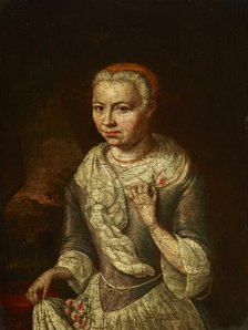 Portrait of a Woman, 4th quarter of 18th century. Creator: Unknown.