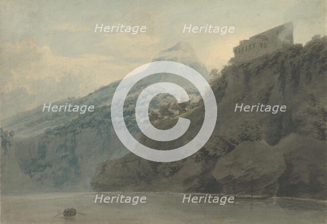 On the Gulf of Salerno near Vietri, September 1782 or later. Creator: John Robert Cozens.