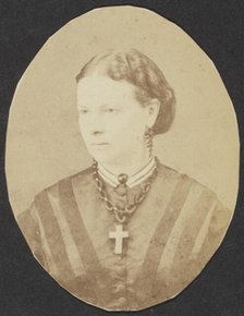 Portrait of a Woman, late 19th century. Creator: Unknown.