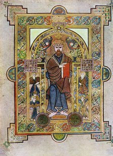 Portrait of St Mark or St Luke, 800 AD, (20th century). Artist: Unknown