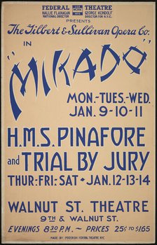 Mikado, New York, [1930s]. Creator: Unknown.