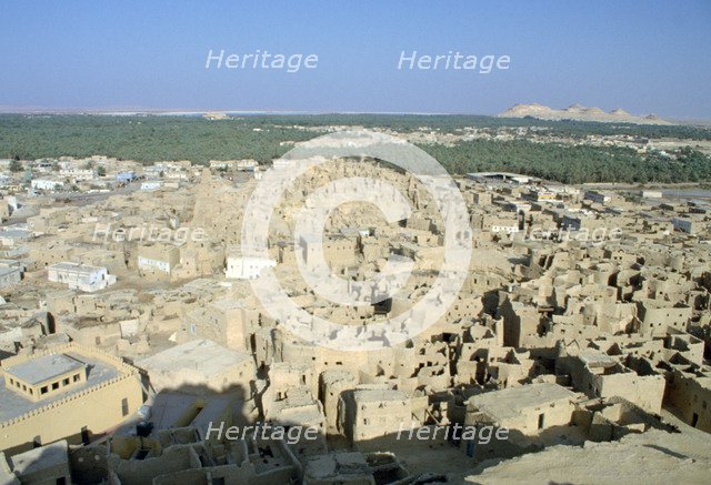 Ruined citadel, Siwa, Egypt, 1992. 