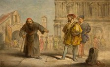 Scene From Shakespeare's The Merchant Of Venice, 1865.  Creator: Sir John Gilbert.