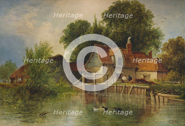 'Mapledurham', c1863, (1938). Artist: Caroline Fanny Williams.