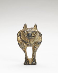 Support in the form of a bear, Han dynasty, 206 BCE-220 CE. Creator: Unknown.