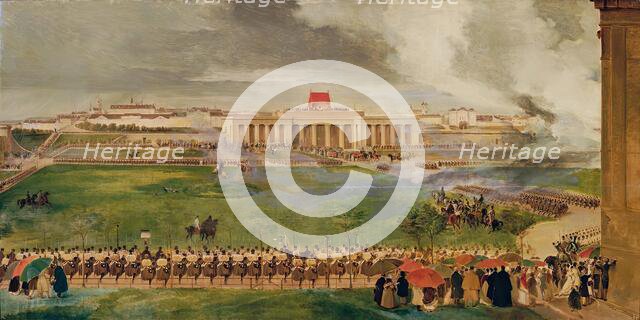 The field fair on the outer castle square on April 13, 1826, (1826).  Creator: Peter Fendi.